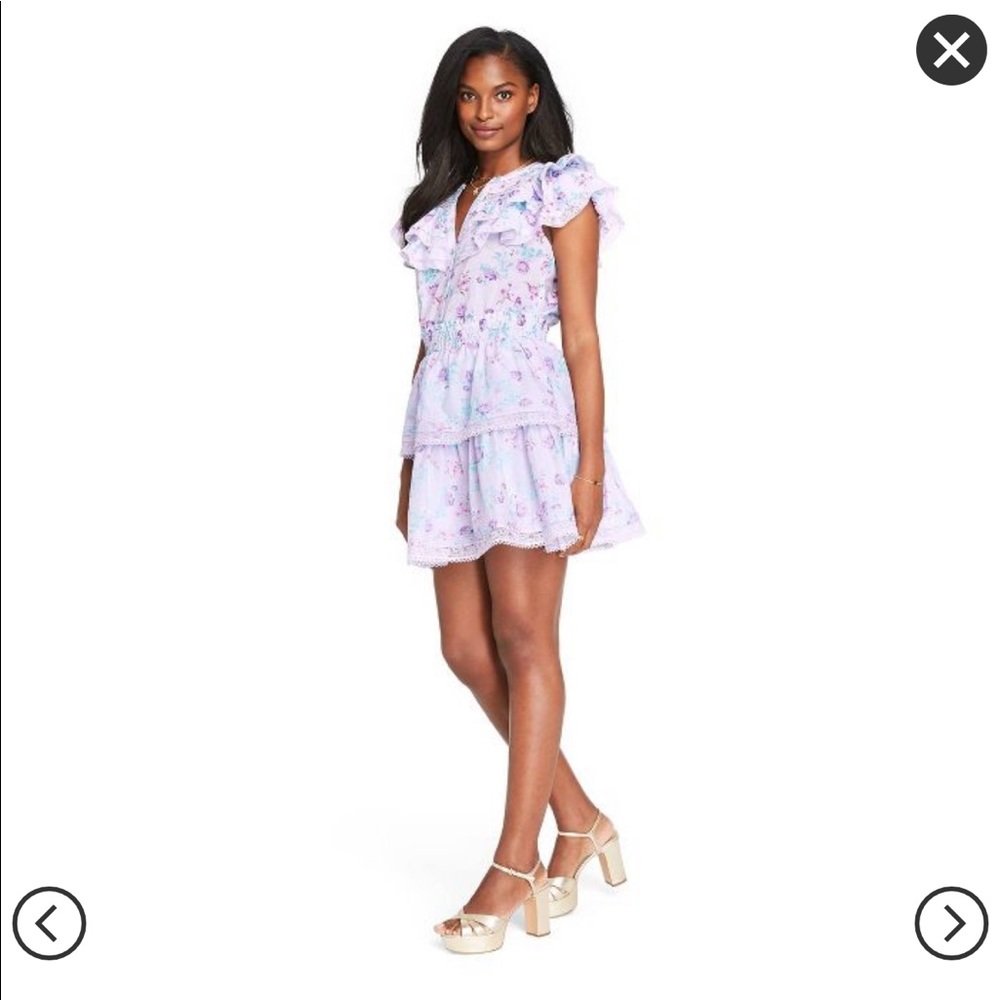 Lou Double Ruffle Dress LoveShackFancy for Target